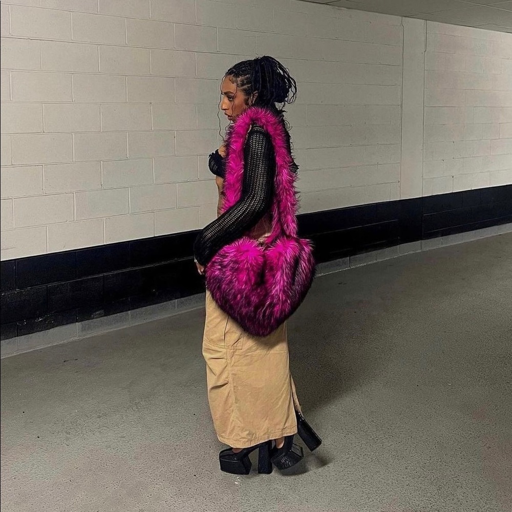 Nayr Pink Heart Bag